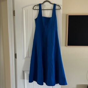 Azure Double Knit Jersey Julietta Dress